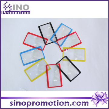 Custom Different Color Types 3X Acrylic Magnifying Lens